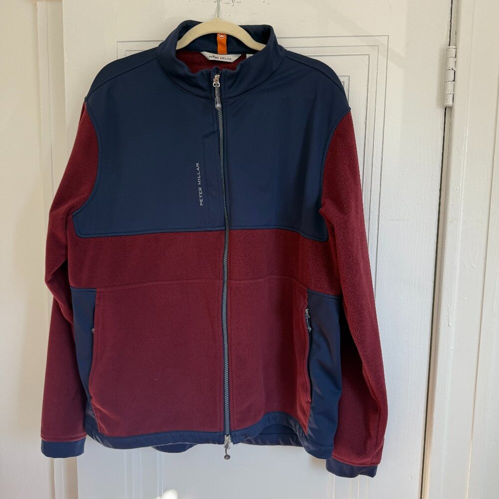 Peter Millar Full-Zip Fleece Jacket – Rolling Green Golf Club (XL)
